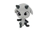 BANDAI - Miraculous - Weiches Stofftier 15cm - Ziggy - Offizielle Miraculous Lizenz - Plüsch Kwami Ziggy - P50705
