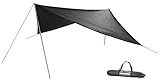 Semptec Urban Survival Technology Sonnensegel Strand: Leichtes und Robustes Outdoor-Sonnensegel, 3 x 3 m, mit Zubehör (Tarp, Sonnenschutz Strand, wasserdichte Taschen)