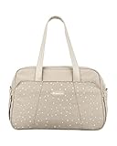 Kikkaboo Wickeltasche Chelsea mit Wickelunterlage, Seitentaschen, Thermofach, Farbe:beige