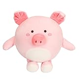 Schwein Kuscheltier Rosa,23 cm Schweinchen Plüschtier,Glücksschweinchen,Stofftier Schweine,Kawaii Plüsch Kuscheltiere,Süße Spielzeug für Kinder Geschenk Glücksbringer Silvester