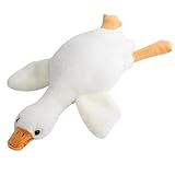 DvBCNMe Ente Kuscheltier, Weiches Gans Kuscheltier, 50 cm Schlafbegleiter Und Dekoration, Ideal Für Kinder Und Erwachsene