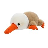 AQCQDQ Plüschtier Schnabeltier Kuscheltier, Weiches Schnabeltier-Plüschkissen, Ente Kuscheltier, Plüsch Spielzeug zum Kuscheln & Spielen, Geschenke für Kinder (55 cm)