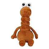 Eoixuqba Marcus Worm Plüschtier, 20x10x28cm Süßes Wurmform Kuscheltierspielzeug, Lustige Hässliche Wurmform, Für Mädchen Kinder Geburtstag Weihnachten Ostern Valentinstag Zimmer Wohnung