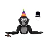 Super JAKES Gorilla Tag Plush,2024 New Gorilla Tag Plüsch für Spiel Fans Geschenk,Niedliche Plüschtier Puppe für Kinder Erwachsene,Große Geburtstag und Urlaub Geschenke Wahl