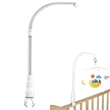 Baby Mobile Halterung, Mobile Halterung Wickeltisch, Babybett Klingelhalterung, Baby Mobile Ständer, Bettglocken Halterung, Mobile Halterung für Babybett, Mobile Gestänge,Mobiles Gestänge für babybett