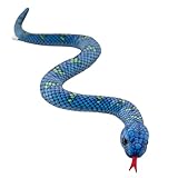 champracer Simulation Schlange Plüsch Spielzeug, Weiches Tier Gefüllte Puppenkissen, Hochwertige Plüschtier Schlange, Kleine Schlangen-Plüschtiere, Geschenk für Kinder Home-Flair (50 cm,F)