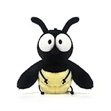 Herfair Glühwürmchen Kuscheltier Klein Insekten Plüschtier Kinderzimmer Deko Stofftier Plushie Geschenke für Mädchen und Jungen