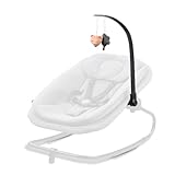 hauck Spielbogen für Highchair Bouncer Babywippe (nicht mit anderen Modellen kompatibel), mit Quietsch und Rassel Effekt, Verstellbarer Winkel, Einfache Befestigung an der Wippe (Bear)