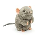 Teddys Rothenburg Kuscheltier Maus grau sitzend 15 cm Plüschmaus Plüschtier