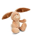 NICI Kuscheltier Hase Ralf Rabbit 25cm braun - Stofftier aus weichem Plüsch, niedliches Plüschtier zum Kuscheln und Spielen, für Kinder & Erwachsene - tolle Geschenkidee - 61503