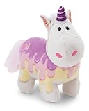 NICI Kuscheltier Einhorn Sweety Rainbow 13cm - Weiss - Weiches Plüschtier – niedliches Stofftier zum Kuscheln & Spielen – tolle Geschenkidee für Kinder & Erwachsene - 61904