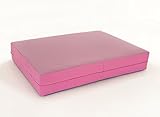 FLIXi Hüpfmatratze - ab 1 Jahre - Turn Matte für Kinder - Spiel Matratze zum Toben - Hüpfen - Balancieren Lavendel/Pink