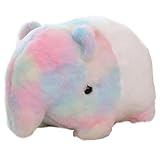 KUKUShining Traumfressender Tapir Kuscheltier, Kuscheliges Plüschtier Kissen Stofftier Ameisenbär Plüsch Spielzeug Für Schlafzimmer Auto Dekoration(Pink)