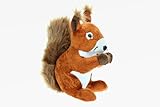 Cornelißen Kuscheltier Eichhörnchen Waldbewohner niedlich Höhe 18,5 cm braun 1017057