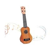 Ukulele Mini Gitarre Kinder Spielzeug: Kindergitarre ab 2 3 4 5 6 7 8 Jahren - Gitarre für Kinder mit 4 Verstellbaren Seiten für Kleinkinder Anfänger Jungen Mädchen Spielzeug Gitarre (Gray)
