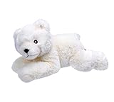 Wild Republic Ecokins Mini Eisbär, Kuscheltier aus Stoff, Nachhaltiges Spielzeug, Baby Geschenk zur Geburt von Jungen und Mädchen, Stofftier 20 cm