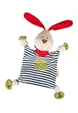 SIGIKID 40504 Schnuffeltuch Hase Green Mädchen und Jungen Babyspielzeug empfohlen ab Geburt blau