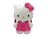 CyP Brands Hello Kitty, Sanrio, Rucksack, Plüsch, Taschen, Figur Hello Kitty, Weiß, offizielles Produkt, weiß, Estandar, Casual