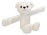 Wild Republic 18087 19559 Plüschtier mit Schnapparmband, Polarbär Eisbär