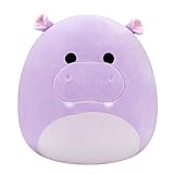 Squishmallows SQCR07702 - Hanna das lila Nilpferd 40 cm, offizielles Jazwares Plüsch, superweiches Kuscheltier