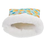 HANABASS Warmes Nest - Meerschweinchenbett Hamsterbett Schlafsack Für Haustiere Baumwollbeutel Für Kurzkopfgleitbeutler Mit Bezauberndem Design