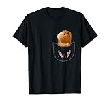 Meerschwein in Brusttasche Kinder Geschenk Meerschweinchen T-Shirt