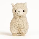 Kremstal Alpakahof Alpaka Stofftier – Flauschiges Kuscheltier in Braun, Beige, Rosa oder Weiß – ca. 22 cm– weiches Lama Plüschtier für Kinder & Erwachsene (beige)
