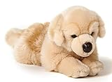 Uni-Toys - Golden Retriever, liegend - 39 cm (Länge) - Plüsch-Hund, Haustier - Plüschtier, Kuscheltier