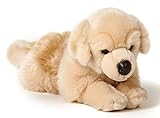 Uni-Toys - Golden Retriever, liegend - 39 cm (Länge) - Plüsch-Hund, Haustier - Plüschtier, Kuscheltier, Beige-braun