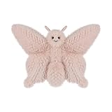 Apricot Lamb Schmetterling Insekt Plüschtiere für Kinder, weiche niedliche Kuscheltier für Baby Mädchen und Jungen, Flauschige Schmetterling Rosa 24 cm