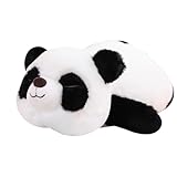 Cpoeof Niedliches Panda Plüschtier, Panda Bär Plüschkissen Kuscheltie Weiches Süßes Panda Stofftier Geschenke für Kinder Mädchen (30cm/11.81inch)