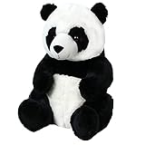 TE-Trend Panda Kuscheltier Teddybär Plüschtier Stofftier Plüsch 31cm Kindergeschenke als Jungen oder Mädchen Geschenk Pandabär Mehrfarbig