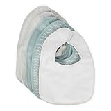 Bieco Lätzchen Baby Wasserdicht | 5er Pack | Baby Baumwolle Waschbar Latz Baby Wasserabweisend Lätzchen Wasserdicht Schlabberlatz Bibs Bebek Önlü?ü Lätzchen Brei
