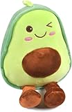 UieaMsio Avocado Kuscheltier 30cm,Kuscheltier Avocado,Kissen aus Plüsch mit Avocado,Sofa-Rückenkissen, Süßes Weiches Obst Gefülltes Kissen für Mädchen Jungen