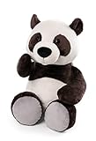 NICI Kuscheltier Panda Pandaboo 50 cm – Stofftier aus weichem Plüsch zum Kuscheln und Spielen, extra-großes Plüschtier für Kinder & Erwachsene, 48989, tolle Geschenkidee, schwarz & weiß