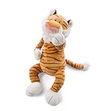 NICI Kuscheltier Tiger-Lilly 25 cm – Nachhaltiges Plüschtier für Jungen, Mädchen & Babys – Flauschiges Stofftier zum Spielen & Kuscheln – Gemütliches Schmusetier der Wild Friends GO Green Kollektion