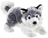 Heunec 277878 MISANIMO Husky liegende 28 cm, Mehrfarbig