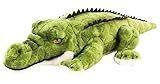 Teddys Rothenburg Kuscheltier Krokodil 34 cm liegend grün Plüschkrokodil Plüschalligator Uni-Toys