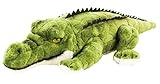 Teddys Rothenburg Kuscheltier Krokodil 34 cm liegend grün Plüschkrokodil Plüschalligator Uni-Toys