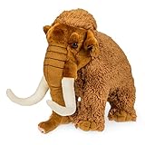 Uni-Toys - Mammut, groß - 29 cm (Höhe) - Plüsch-Elefant, prähistorisches Wildtier - Plüschtier, Kuscheltier
