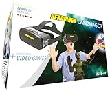 Heromask Virtual Reality Brille Kinder + Sprachenlernen [Geschenke für Kinder]: Spanisch, Englisch etc. Lernspiele für Kinder von 5-12 Jahren. Pädagogisches Spielzeug, iOS