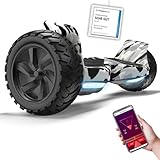 RCB 8.5' Premium Offroad Hoverboard, APP Steuerfunktion,Integrierte LED-Bluetooth mit Leistungsstarkem Motor,Elektro alle Gelände Hoverboards,Geschenk für Kinder