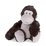 NICI Kuscheltier Gorilla 20 cm – Gorilla Plüschtier für Mädchen, Jungen & Babys – Flauschiges Stofftier zum Kuscheln & Spielen – Kuscheliges Schmusetier der Zoo Friends Kollektion