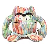 Farbenmonster Plushie, Bunte Monster Plüschtier für eine fröhliche und unbeschwerte Stimmung, Halloween oder Birthday Decorations Monster Kuscheltier Geschenke für Jungen oder Mädchen. (9.8Zoll)