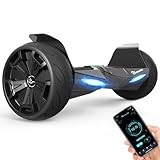 EVERCROSS 8,5' Hoverboards Offroad, All Terrain Hover Board, App-fähige Hoverboards mit Bluetooth, 4,4Ah verstärkte Batterie, Hover Boards für Kinder Jugendliche Erwachsene