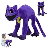 Smiling Critters Plush Toys, Smiling Critters Plüschtier, Smiling Critters CatNap Plush, Horror Monster Plush, Lächelnde Critters Plüsch, Gruseliges lila Monster Smiling Critters catnap Plüschtier