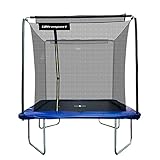 Ultrasport Rechteckiges Trampolin, aufstellbar, Trampolin mit großer Sprungfläche, viele Sicherheitsmerkmale, stabiles Outdoor-Trampolin-Gestell, in 2 Größen, 244x305 cm