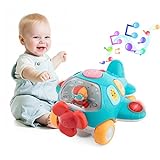nicknack Baby Spielzeug 12-18 Monate, Flugzeug Auto Spielzeug Krabbelspielzeug für Kinder Kleinkinder Jungen Mädchen 1 2 3 Jahre alt