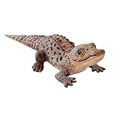 Plüschtier Krokodil (100cm) Kuscheltier Realistische Alligator Lange Stofftier Kissen Schlafkissen Komfortkissen Wurfkissen Kuschelkissen Reisekissen weiche Spielzeu Dekokissen Geburtstag Geschenk