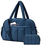 oscaurt Reisetasche Sporttasche Groß Weekender Handgepäck Tasche mit Kosmetiktasche Travel Essentials Kliniktasche Geburt Für Fitness Arbeit